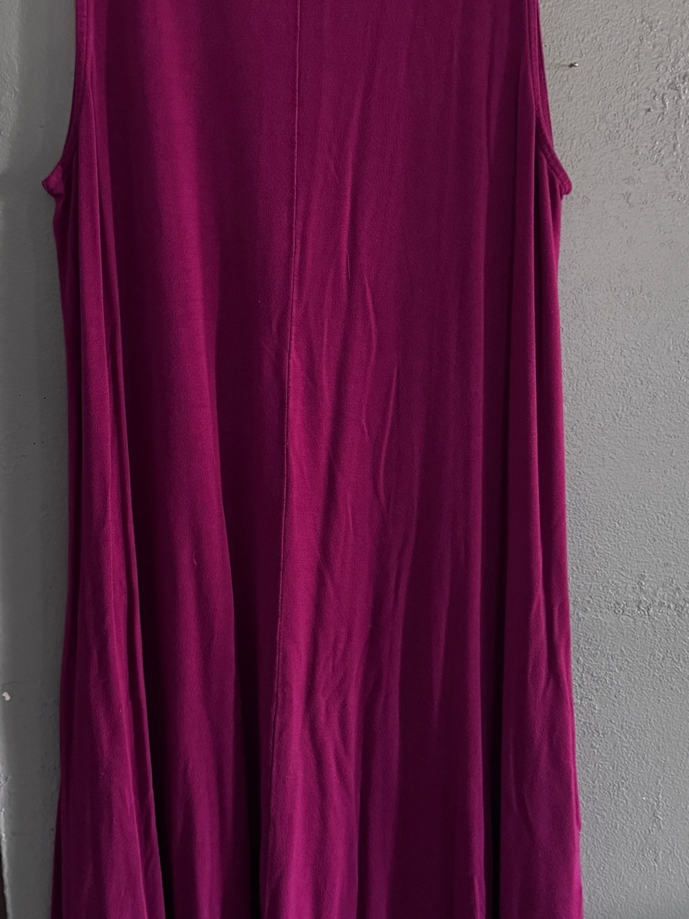 Time and Tru Sleeveless Berry Tank Dress